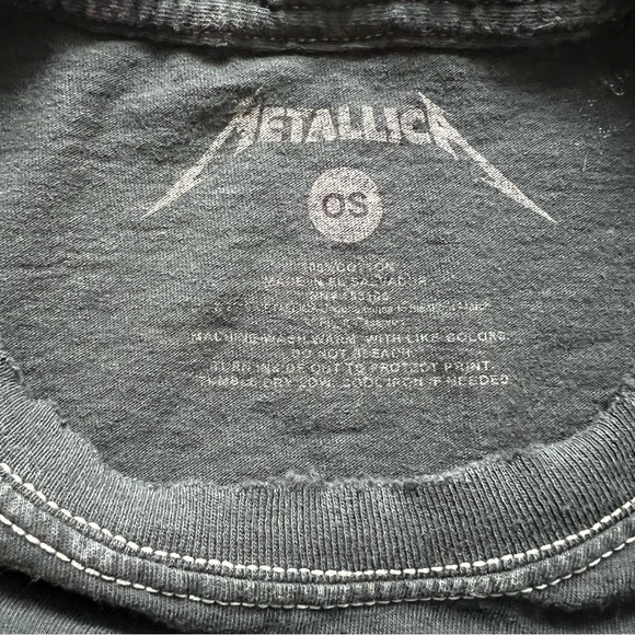 Metallica band black distressed t-shirt from Urban Outfitters - Picture 9 of 16
